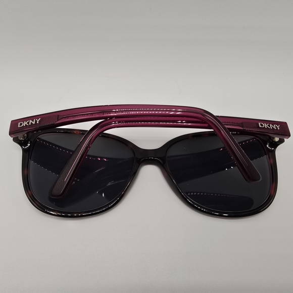 DKNY Red Tortoise Oversized Cat Eye Glasses DY4129 3672/11 57 17-140 Frames Only - Picture 13 of 14